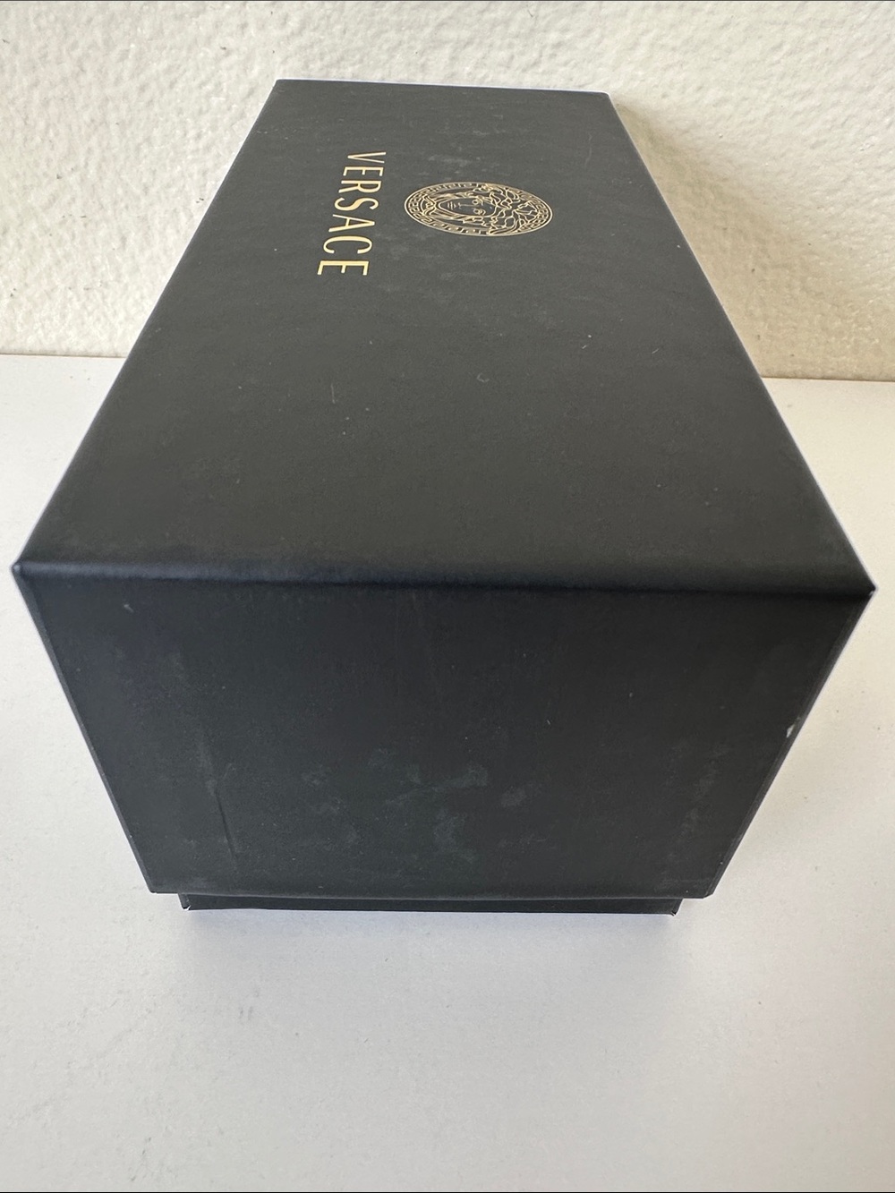 Versace Black and Gold Medusa Logo Sunglasses Box with Cleaning Cloth - Picture 2 of 8